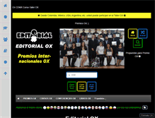 Tablet Screenshot of editorialox.com